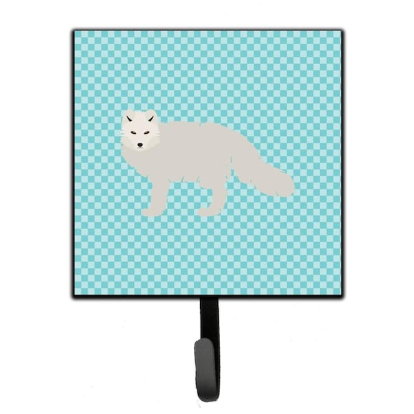 Carolines Treasures White Arctic Fox Blue Check Leash or Key Holder BB8051SH4 - main